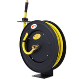 Maaaring iurong Air Hose Reel 1/2" Inch x 50' Ft Auto Rewind Heavy Duty Steel Air Industrial Grade Rubber