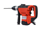 Bohrhammer 1100 W 1-1/2 Zoll SDS Plus Bohrer 3 Funktionen Rot Schwarz