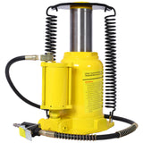 Air Hydraulic Bottle Jack 32 Ton/70550 LBS All Welded 10-16.3 inch Lifting Range Manual Handle and Air Pump for Car Pickup Truck RV Auto Repair Industrial Engineering--Yellow