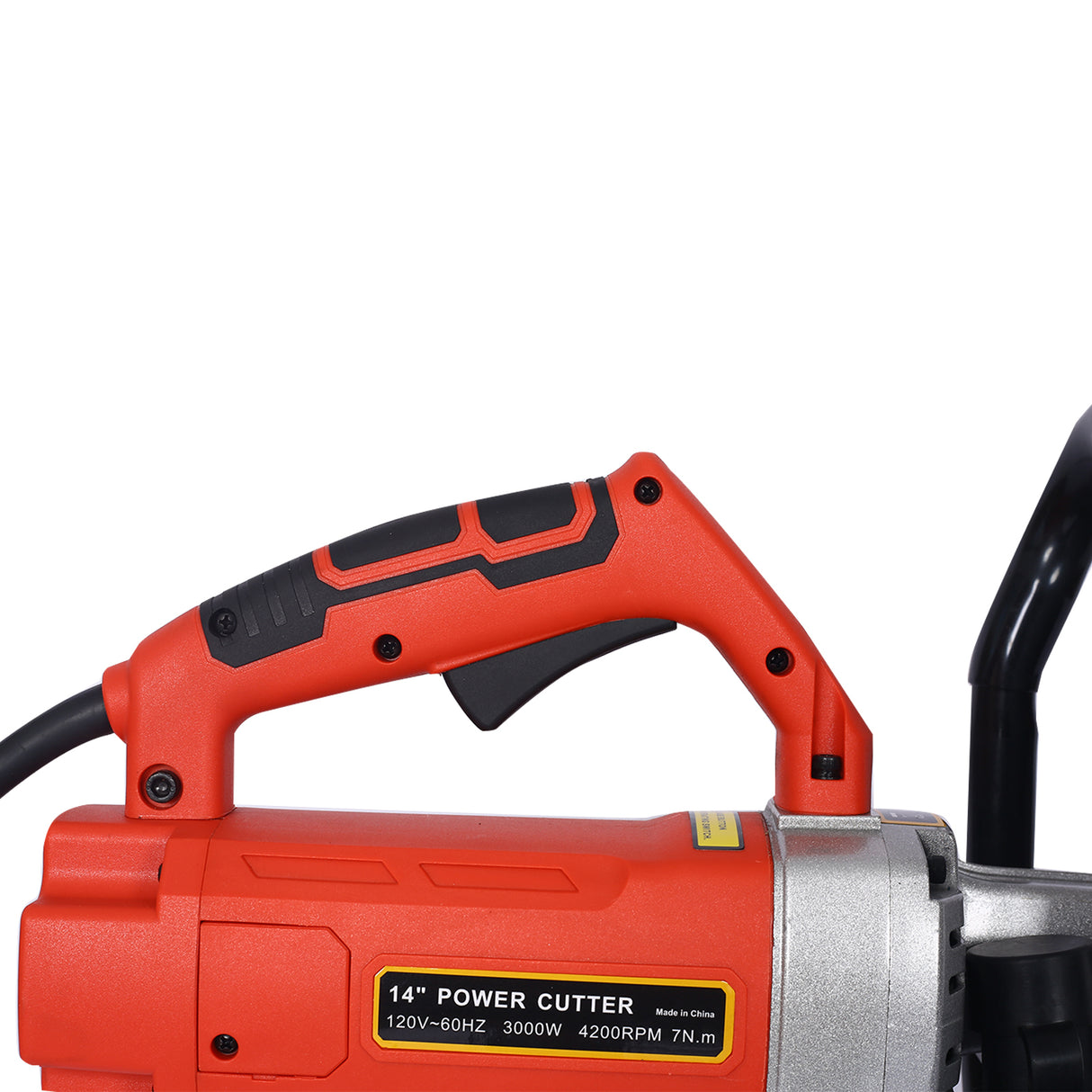 Electric 14" Cut Off Saw Wet/Dry Concrete Guide Roller na may Water Line Attachment 3000w na may Blade