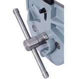 Rapid Action Woodworking Vise Quick Release Lever for Adjustments 9 Inch Jaw Width Made with Heavy-Duty Cast Iron--Gray