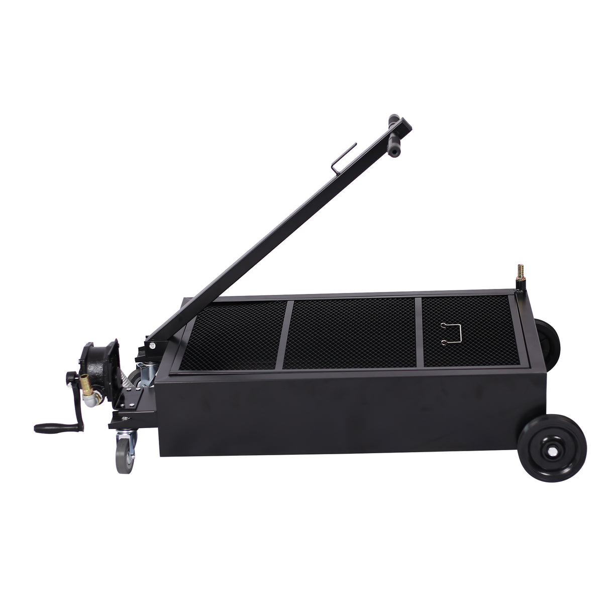 20 Gallon Low Profile Oil Drain Pan with Pump