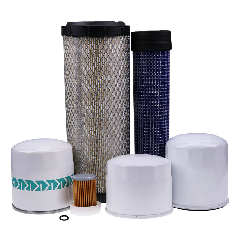 Filter Kit 6A320-59930 TA040-93220 for Kubota Tractor L2800 L3200 L3400 L3700SU L3800 (HST)