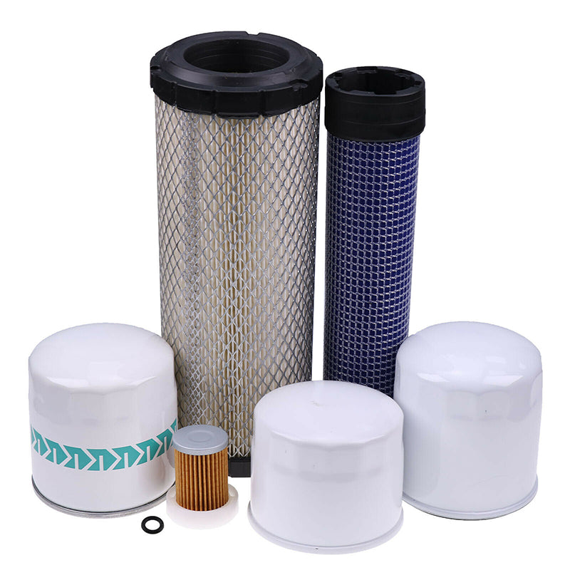 Filter Kit 6A320-59930 TA040-93220 for Kubota Tractor L2800 L3200 L3400 L3700SU L3800 (HST)