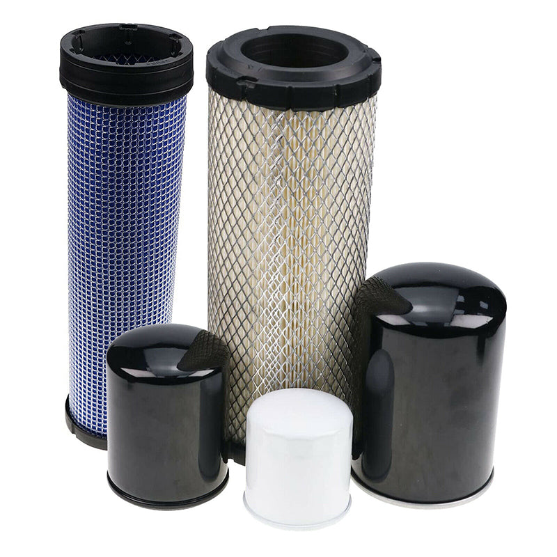 Filter Kit HH1C0-32430 59800-26110 for Kubota SVL75-2 SVL75-2C SVL95-2S SVL95-2SC Loader