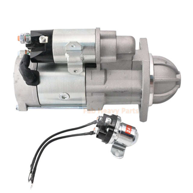 Fits For Komatsu Crawler D21P D21S 4D95S Engine 4D130 Starter Motor 600-813-2650 600-813-4410