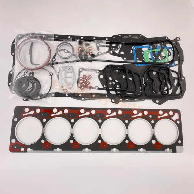 Overhaul Gasket Kit Fits for Komatsu 6D105 S6D105 Engine PC200-3 PC200LC-3 PC220-3 Excavator