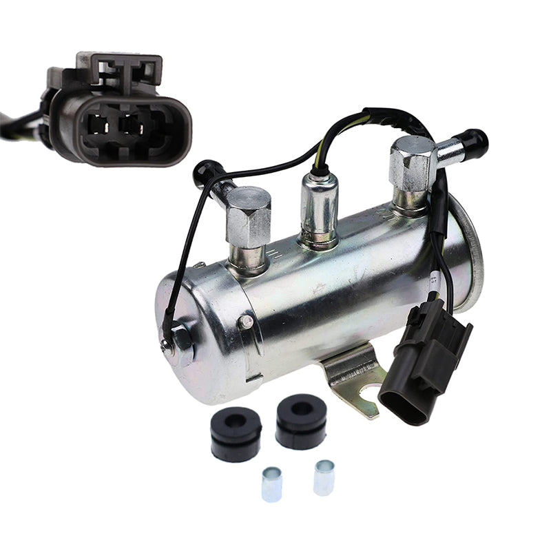 24V Electric Fuel Feed Pump KHH11880 KHR30380 KHR12840 8980093970 Fits for Isuzu 4HK1 6HK1 Fits Case CX130B CX160B CX160C CX210B CX240B CX250C CX290B CX300C CX330 CX350B CX470C CX80