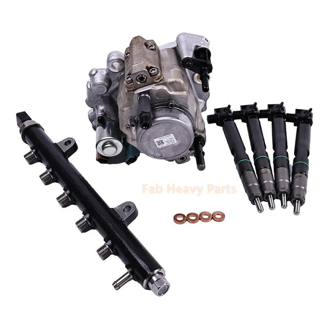 Kraftstoffeinspritzsystem-Kit 7256789 7261663 7256757 Passend für Doosan Motor D34 Bobcat Loader T740 T750 T770 T870 S740 S750 S770 S850