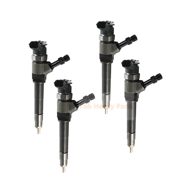 4 Piece Fuel Injector 0445110249 WE0112H50A Fits for Fits ford PK Ranger Mazda BT50 3.0L