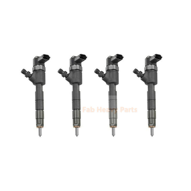 4 Piece Fuel Injector 0445110278 33800-4A600 na angkop para sa Hyundai Engine DC4B Truck H100 2.5D