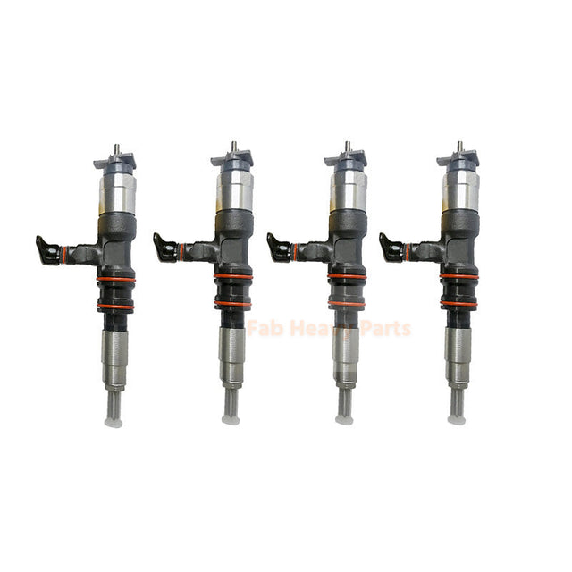 Injecteur de carburant 4 pièces 095000-7140 33800-52000, adapté au moteur Hyundai D4GA Truck Mighty HD65 Mega