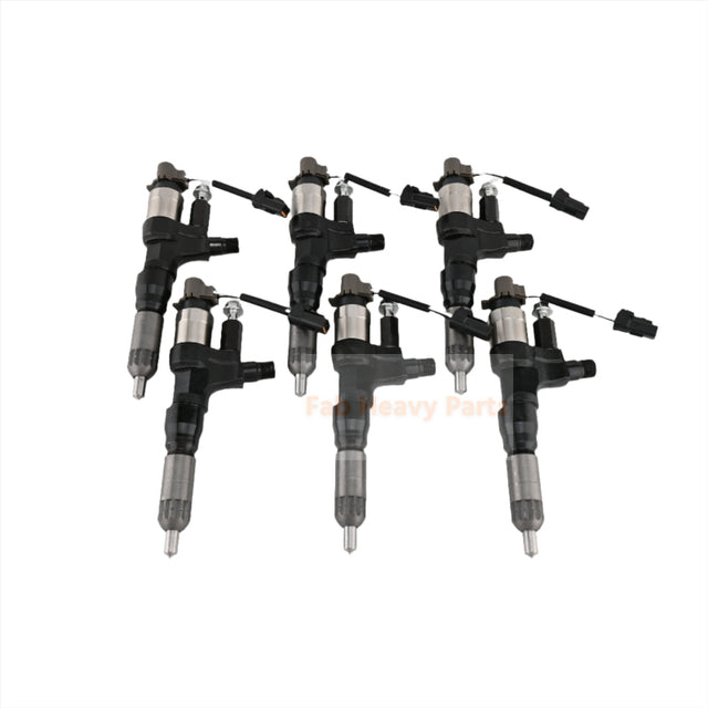 Injecteur de carburant 095000-8092 23670-E0392 pour moteur de camion Hino Kobelco