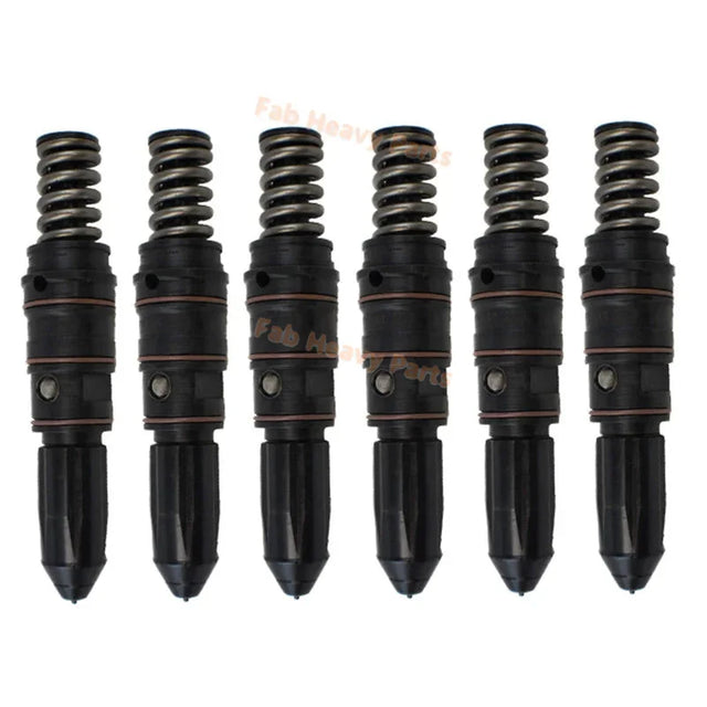 6 PCS Brandstofinjector 3022197 Past voor Cummins Motor PTD K6 K19 QSK19G G19 K19G QSK19