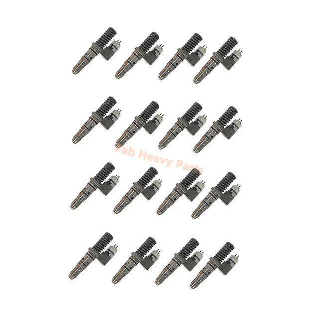 16 PCS Brandstofinjector 3920220 392-0220 Past voor Caterpillar CAT Motor 3508 3508B 3508C 3512 3512B 3512C 3516 3516B 3516C