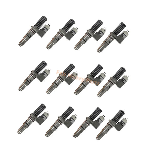 12 STUKS Brandstofinjector 3920220 392-0220 Past voor Caterpillar CAT Motor 3508 3508B 3508C 3512 3512B 3512C 3516 3516B 3516C