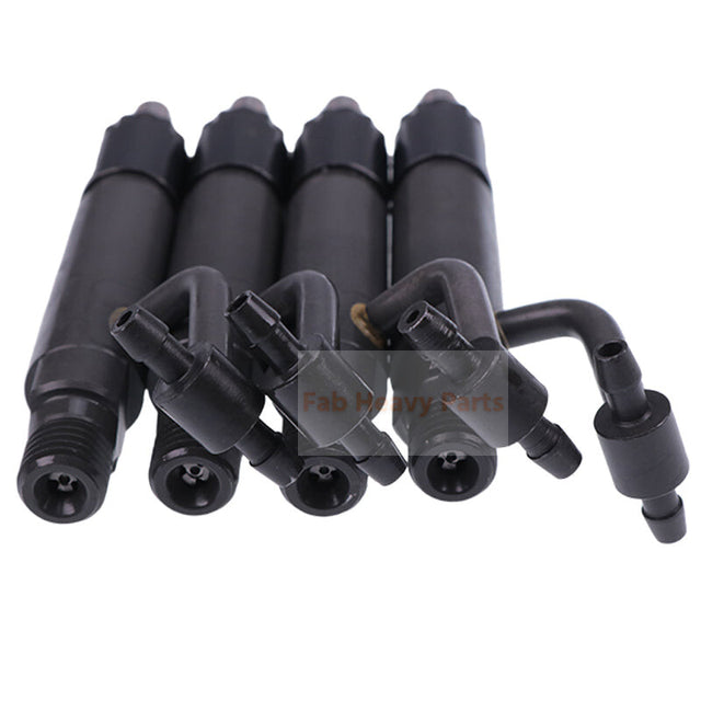 4 Piece Fuel Injector 729595-53100 729573-53050 Fits for Yanmar Engine 3JH2CE 4JH 4JH-DT 4JH-T 4JHZ 4JH3-DTZ