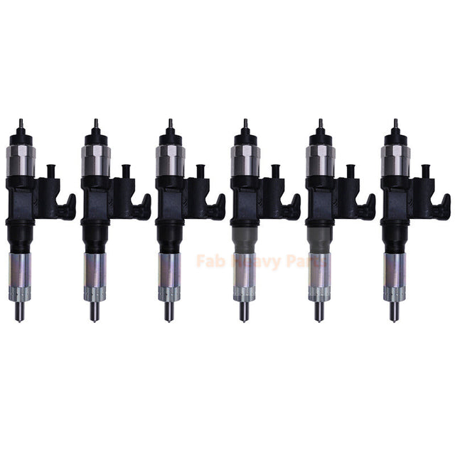 6 Piece Fuel Injector 8-98280697-1 Angkop para sa Isuzu Engine 4HK1 6HK1