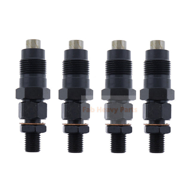 4 Piece Fuel Injector 98-9468 108-2866 115-3018 Fits for Kubota Engine D1105 V1505 Toro 328D 228-D 5400-D 5500-D 22327