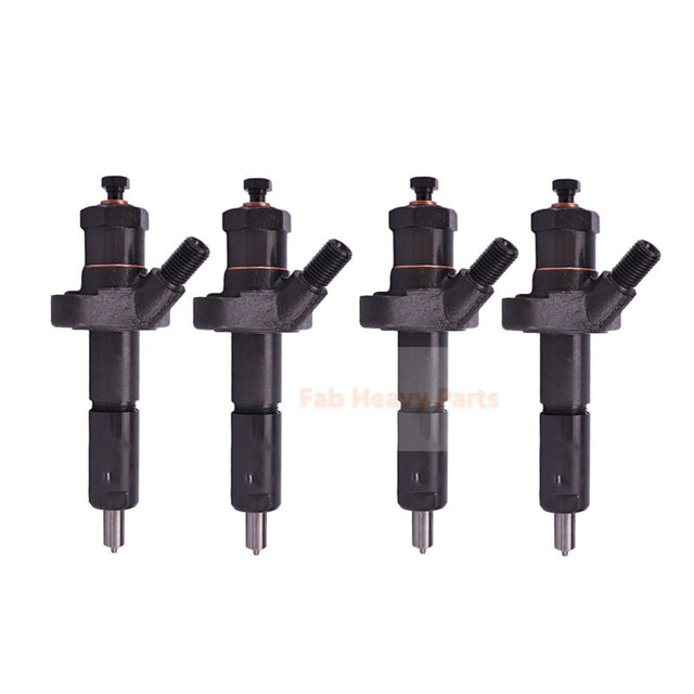 4 Piece Fuel Injector E6NN9F593BB Fits ford New Holland Engine BSD442 BSD444 BSD666 BSD666T Tractor 5110 5610