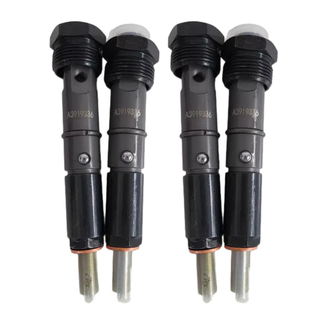 4Piece Fuel Injector 3919336 Angkop para sa Cummins Engine 4-390 4T-390 4BT 4BT3.9 4B 4B3.9 CASE Loader 85XT 570LXT 580L 580SK Tractor 550E 550G