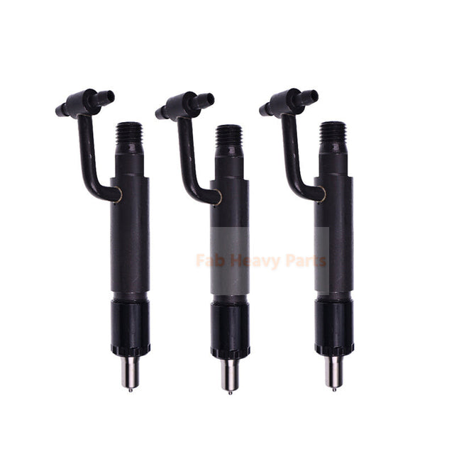 Injecteur de carburant YM729604-53100, 3 pièces, adapté au moteur Komatsu 3D88E-6 4D88-6 4D88E-6, pelle PC55MR-3 PC45MR-3 PC35MR-3 PC30MR-3