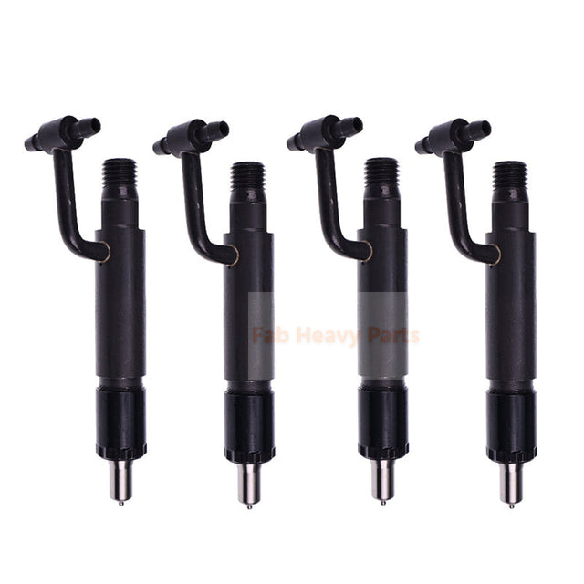 Injecteur de carburant YM729604-53100, 4 pièces, adapté au moteur Komatsu 3D88E-6 4D88-6 4D88E-6, pelle PC55MR-3 PC45MR-3 PC35MR-3 PC30MR-3