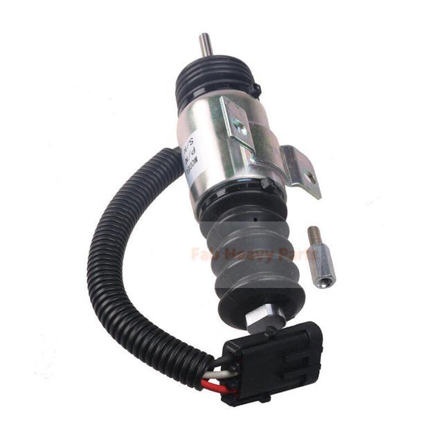 Solénoïde d'arrêt de carburant 12V 836664211 836667369, convient pour Valmet Sisu MF