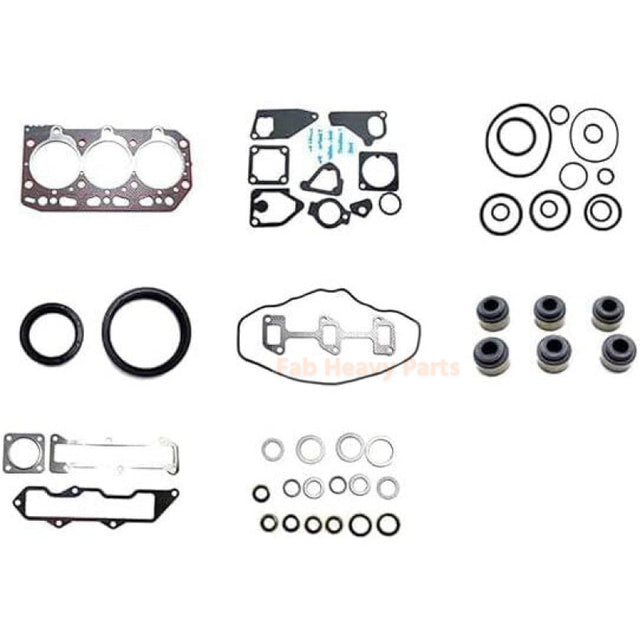 Gasket Kit YM729137-92600 Fits for Yanmar Engine 3D84-2