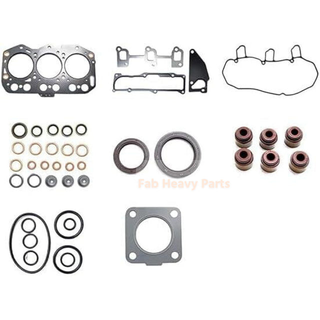 Gasket Set YNM719717-92830 YM719717-92660 719717-92840 719717-92850 719717-92860 Fits for Yanmar Engine 3TNV76 3D76E