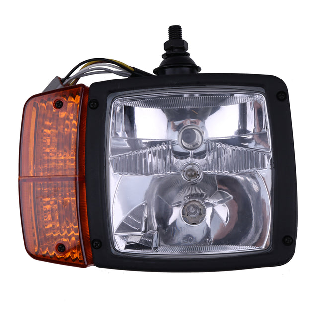 Lampe frontale 24 V 42T-06-23150 pour chargeuse sur pneus Komatsu WA65-5 WA90-5 WA70-5 WA100M-6