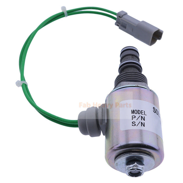 Válvula solenoide 3E-3748 3E3748 compatible con motor Caterpillar CAT 3116 3126 cargador 950F 960F 970F 980F 990 992D