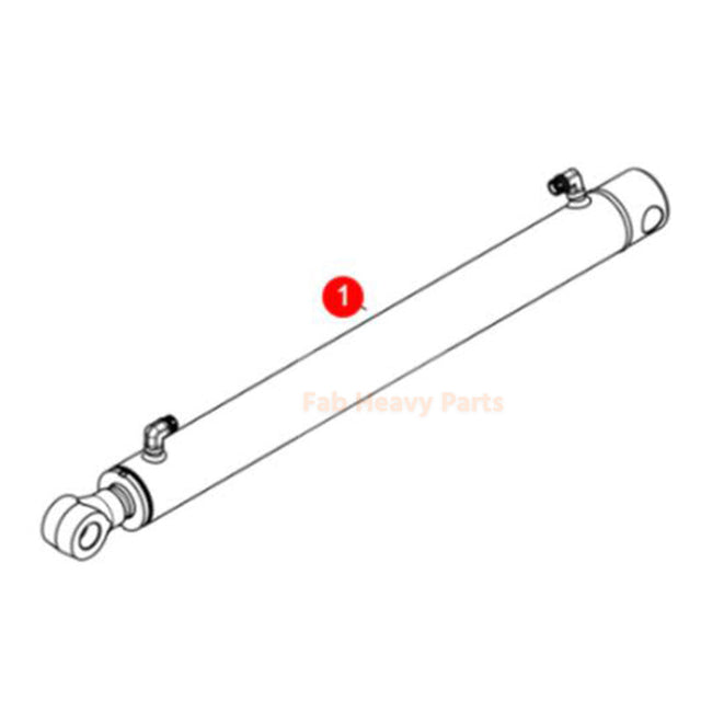 Cylindre de levage hydraulique 7285497, adapté à la chargeuse compacte Bobcat S18