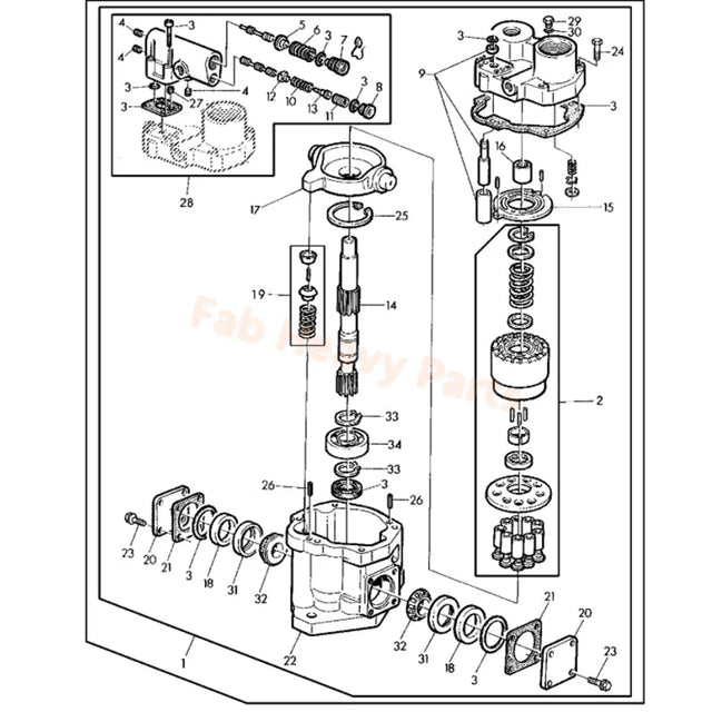 Hydraulic Pump AL82777 Fits for John Deere Tractor 6010 6100 6110 6210 6320 6800 6820 6900 6920 6320S 6910S