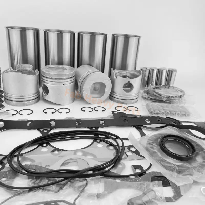 Overhaul Rebuild Kit for Isuzu 4JB1 2.8L Engine Fits Bobcat 1213 843 853 Loaders