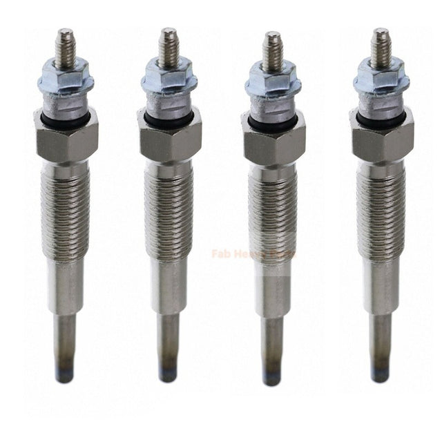 4 Piece Glow Plug 172-4585 1724585 Fits for Caterpillar CAT C1.1 C1.5 C2.2 3003 3013