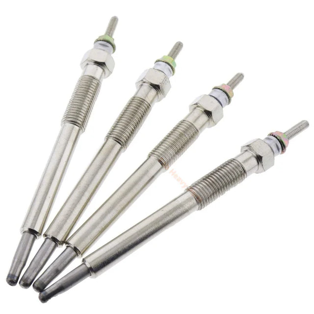 4 Piece Glow Plug Fits for Bobcat S160 S185 S205 S550 S570 S590 T180 T190 T590 V2607-DI