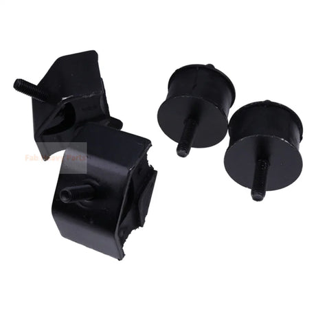 4 Piece Engine Mounting Rubber Cushion 20R-01-29111 20T-01-35162 Fits For Komatsu PC40-5