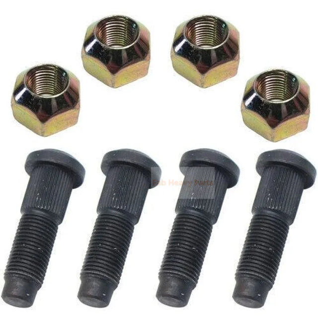 4X Wielmoer en Stud Kit 6709170 6564669 Past voor Bobcat Skid S220 S250 S300 A220 A300