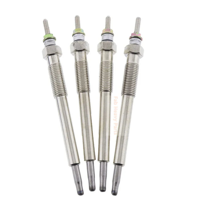 4 Piece Glow Plug Fits for Bobcat S160 S185 S205 S550 S570 S590 T180 T190 T590 V2607-DI