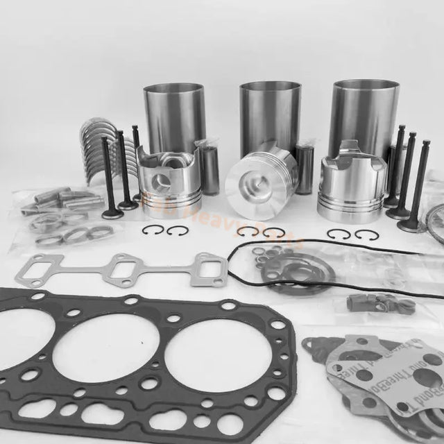 Kobelco Excavator SK030-2 Yanmar Engine 3TNE84 3TNE84T Fits Komatsu Engine 3D84E Overhaul Rebuild Kit