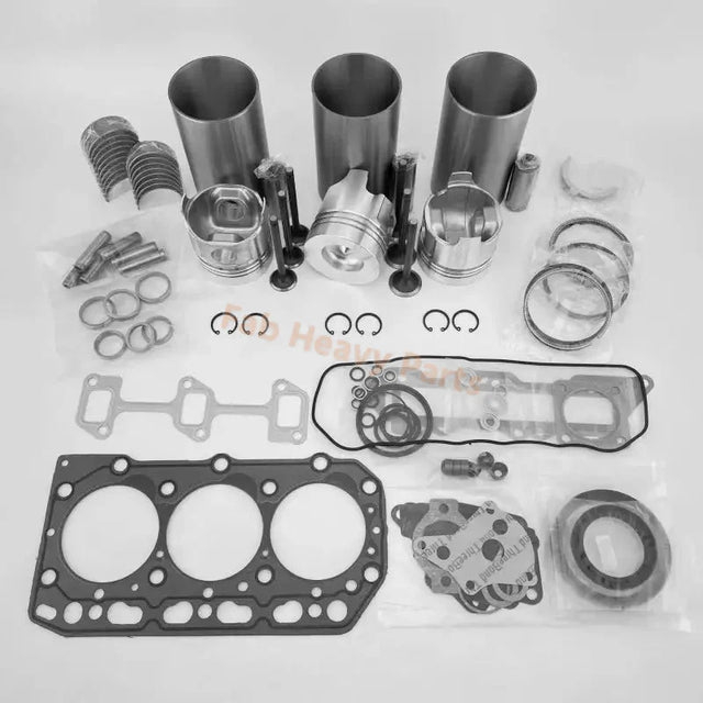 Kobelco Graafmachine SK030-2 Yanmar Motor 3TNE84 3TNE84T Past op Komatsu Motor 3D84E Revisie Rebuild Kit