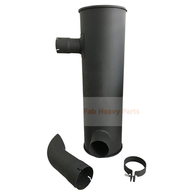 Muffler Silencer LC12P00006P1 Fits for Mitsubishi Engine 6D16 Kobelco Excavator SK290LC-6E SK330LC-6E SK290LC SK330LC SK330-6E SK350-6E SK290-6E SK330