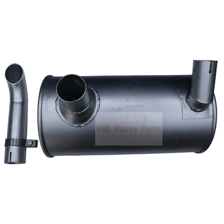 Muffler Silencer LE12P00004P3 LE12P00004P2 LE12P00003F1 Fits for Isuzu Engine 4JB1 Kobelco Excavator SK60-5