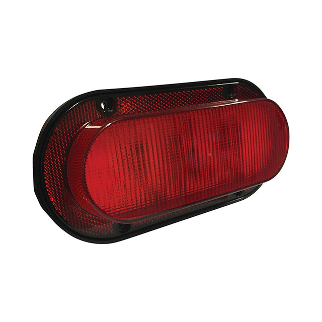 Luz trasera LED roja ovalada 30-3153347 para Agco Tractor 100 120 140 160 185 2-105 2-150 2-180