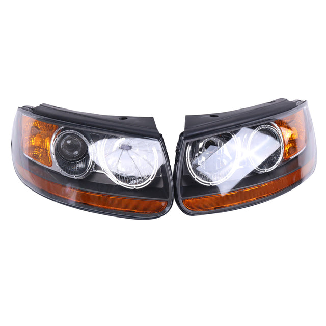 Left and Right Headlight HY2503139 HY2502139 for Hyundai Santa Fe 2007