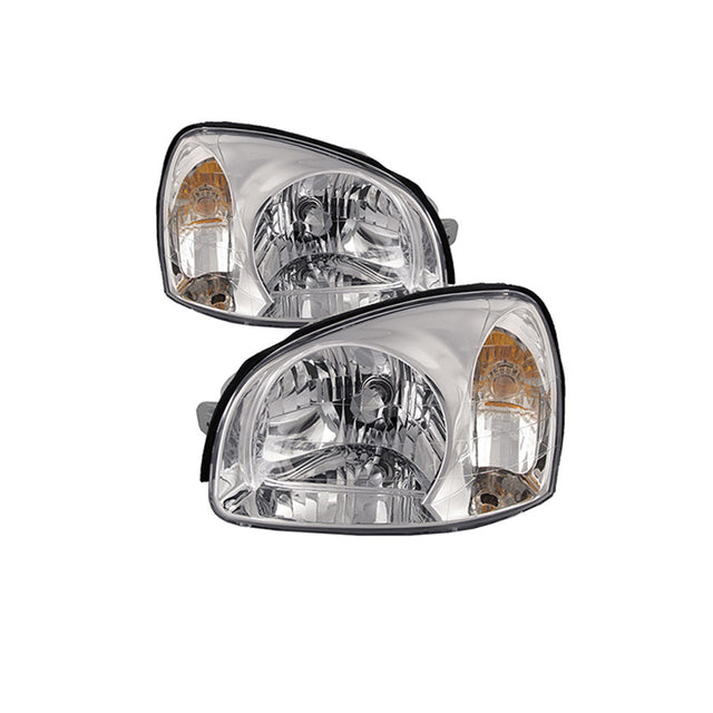 Par de faros delanteros izquierdo y derecho HY2502121 HY2503121 para Hyundai Santa Fe 2001-2003