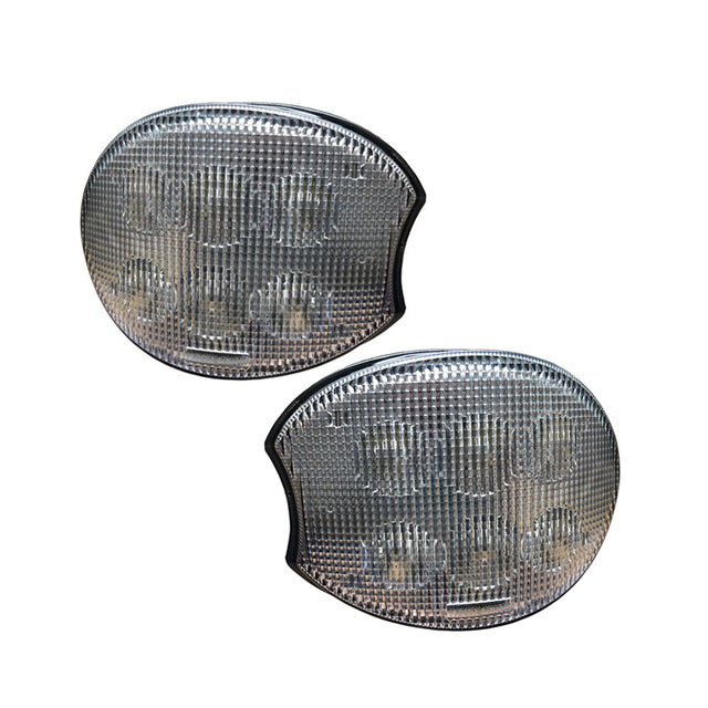 Left & Right Headlight RE205361 RE205362 Fits for John Deere Tractor 7630 7715 7720 7820 7920 7930