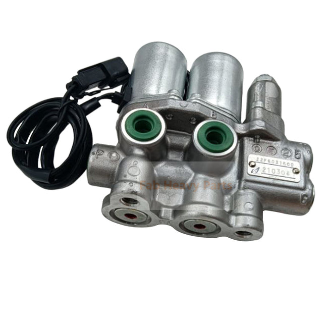 Conjunto de válvula solenoide de bomba principal 22F6031600 compatible con excavadora Komatsu PC18MR-3 PC35MR-3 PC45MR-3 PC55MR-3 PC55MR-5 PC57-7