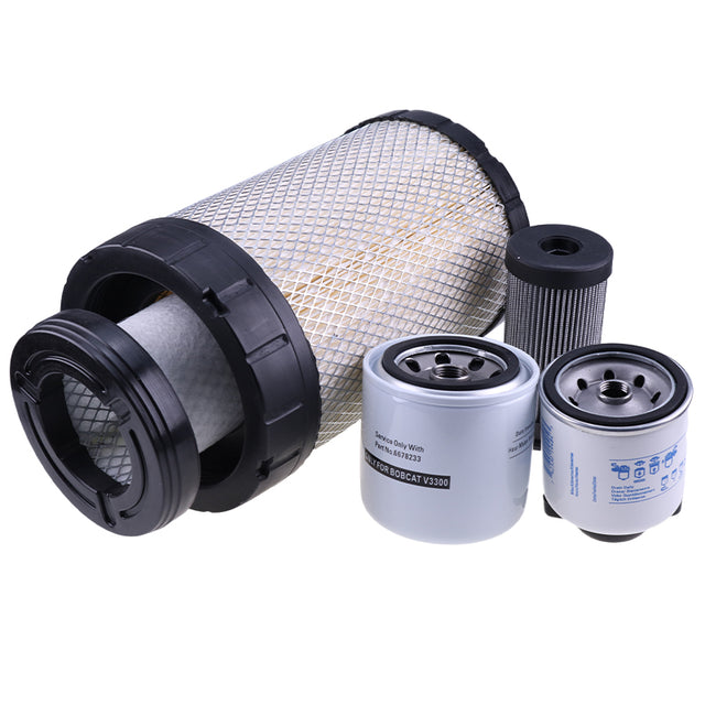 Maintenance Filter Kit Fits for Bobcat Skid Steer S650 S630 Track Loader T630 T650